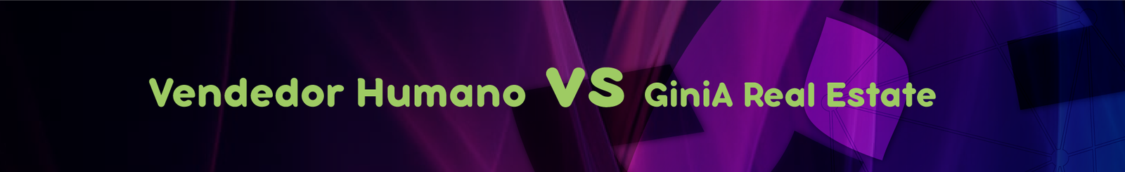 Vendedor Humano VS GinIA Real Estate